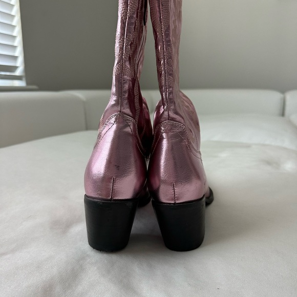 BILLINI Danilo pink cowboy boots - Picture 5 of 6